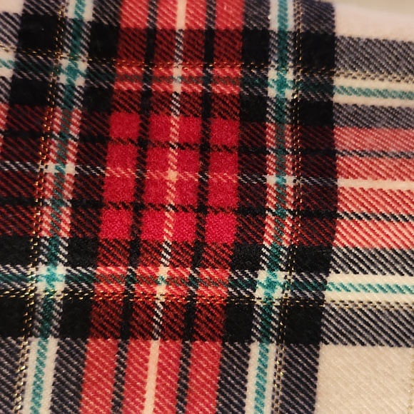 Festive plaid button down - Picture 2 of 4